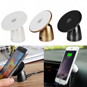 Car Wireless Charging Phone Holder Power Charger Adapter Base for Androd iPhone