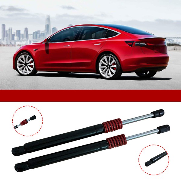 Corrosion Resistant Automatic Trunk Lift Tail Strut Bar Interior Mouldings For Tesla Model 3