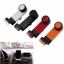 Car Air Outlet Phone Holder Stents 360 Degree Rotation Black White Red Orange