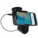 FM09 Car Hands Free FM Transimittervs 360 Degree Rotation Phone Holder