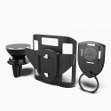 SH2 Intelligent Car Mobile Phone Holder Set Sports Arm Clamp Ring Bracket for iPhone HUAIWEI