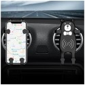 X8 Car QI Air Vent Wireless Phone Charger Holder Silicon Gel Mount for iPhone XS