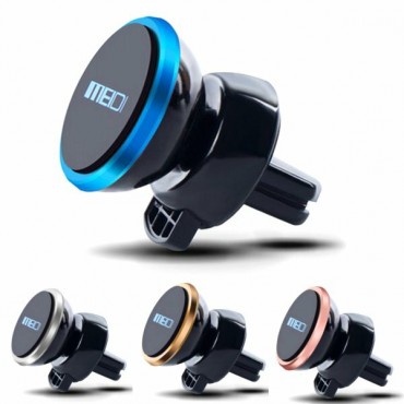 Car Air Vent One-Touch Self Lock Magnetic Phone Holder 360 Degrees Rotation Strong Magnet