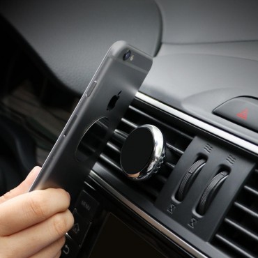 Magnetic Car Air Vent Aromatherapy Phone Holder Air Purifier Freshener Stand Mounts for Iphone X