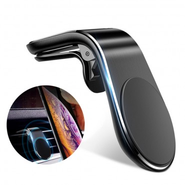 Magnetic Car Phone Holder Navigator Bracket Metal Car Bracket