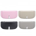 Muiti-functional ABS Magnetic Car Sunshade Board Sunglasses Case Visor Glasses Box Card Slot