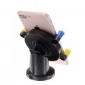 Multifunctional Car Phone Holder Mounted Stand Support Rotation Lock Clip