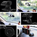 S4 Suction Cup Car VehiclE-mounted Mobile Phones Holder Support Wind Shield for 3.5 to 6.3