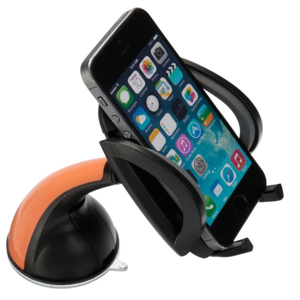 Plastic Car Phone Holder GPS Accessories Suction Cup Retractable Mount Stand