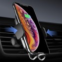 10W Infrared Sensing Car Air Vent Wireless Phone Charger Holder 360° Rotation Mount for iPhone XS XR