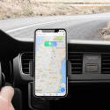 Infrared Sensor Car Wireless Fast Charger Phone Holder 360° Rotatable Dashboard Bracket for iPhone XS XR X