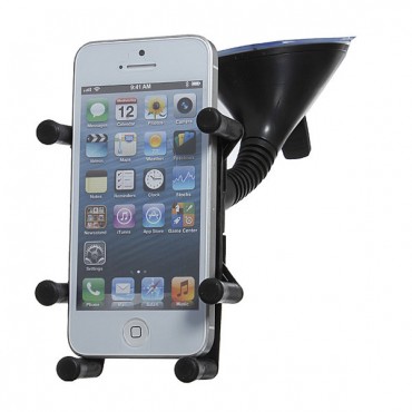 Rotatable Car Stainless Steel Cell Holder Bracket Stand for iPhone