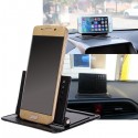 Silicone Car GPS Phone Holder Anti Slip Mat 90 Degree Rotation Mobile Bracket Universal