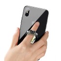 Variable Charming C icada Pattern Metallic Car Phone Holder Magnetic Bracket