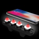 Strip Shape Car Air Vent Magnetic Phone Holder Silica Gel Bracket Stand for iPhone X XS XR