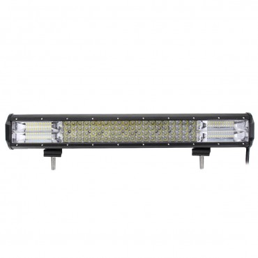 20Inch 384W Quad Row 128 LED Work Light Bar Flood Spot Combo Lamps Bar for Offroad 4WD SUV Truck