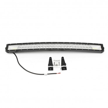 32Inch 1070W 5D 98 LED Work Light Bar Flood Spot Combo Lamps Bar for Offroad 4WD SUV Truck