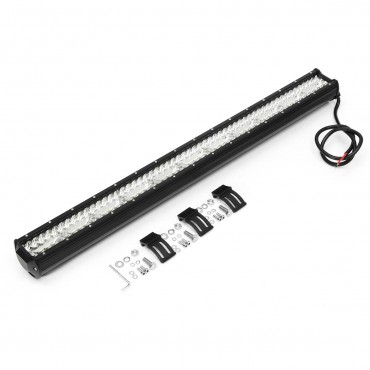 32Inch 220LED 660W 6000K Car Off Road LED Light Bars Flood Spot Combo Lamp DC 10-30V