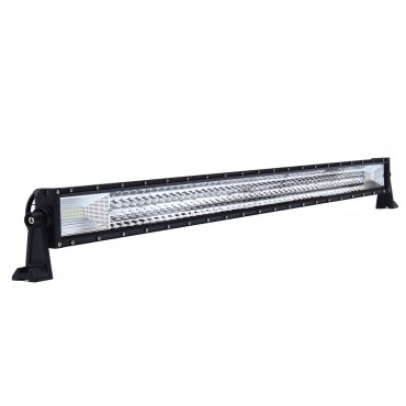 42Inch Tri-row 594W LED Work Light Bars Flood Spot Combo Beam White for Jeep Truck Off Road