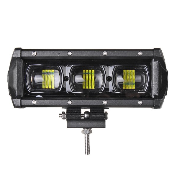 9 Inch 30W LED Work Light Bars 9D Lens Single Row 6000K 9-32V For Off Road 4WD Trucks SUV ATV Trailer Motorcycle