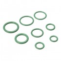 105 Pcs 8 Size HNBR Green Car Air Condition O Rings Seal Seal Ring Gaskets Repair Tool Kit Box