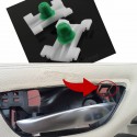 10pcs Vauxhall Plastic Clips- Side Moulding Bump Strip Door Trim Moulding Clip