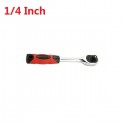 1/4 3/8 1/2 Inch S M L Size Dual Way Gear Ratchet Handle Socket Wrench Repair Tool