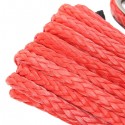 15m 7000LB Synthetic Fiber Winch Rope Tow Cable for ATV SUV Off Road