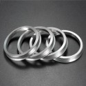 4Pcs 57.1-66.6mm Aluminium Wheel Spigot Reducer Rings Hub Centric Spacer For VW SEAT AUDI MERCEDES