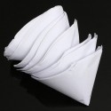 50pcs 100 Mesh Paper Paint Strainer Nylon Full Flow Conical Cone Filter Funnel
