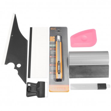 7 Pcs Car Window Tint Tools Kit For Film Tinting Scraper Installation Application