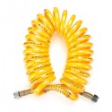 7.5m PU Trailer Tube Brake Coiled Hose Dual Spring Air Pipe Helix Trachea Tube for Heavy Truck