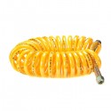7.5m PU Trailer Tube Brake Coiled Hose Dual Spring Air Pipe Helix Trachea Tube for Heavy Truck