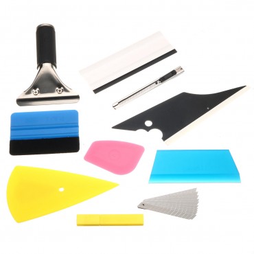8 In 1 Squeegee Car Window Tinting Auto Film Install Wrapping Applicator Tools