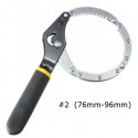 Adjustable Oil Filter Wrench Removal Install Tool Handcuff Type Clamp Spanner Car Truck