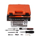 Auto Maintenance Repair Tool Set of 53 Household Combination Wrench Sleeve Set