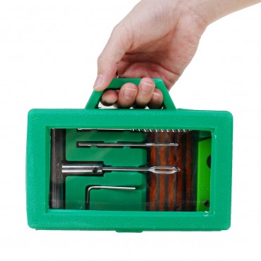 Car Heavy Duty Tire Repair Tire Puncture Plug Set Tyre Tool Kit