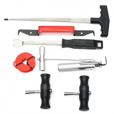 Car Wind Shield Disassembling Broach Group Auto Glass Tools One Set