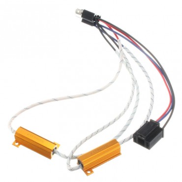 Error Free H4 Dual Load Resistors For LED HID Conversion Xenon