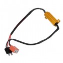 H7 50W 60R LED Decode Error Canceller Car Fog Light Singal Load Resistor Canbus