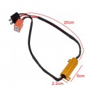 H7 50W 60R LED Decode Error Canceller Car Fog Light Singal Load Resistor Canbus