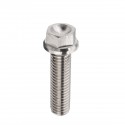 M8 Titanium Alloy Flange Hex Head Bolt Cap Screw 20 30 35 40 45 50 55 60 75 90mm