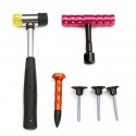 PDR Slide Hammer Puller Lifter Paintless Dent Repair Tabs Hail Removal Tools Kit
