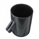 Universal Black 52mm Carbon Fiber GaugE-mount Bracket Holder Pod Single Hole