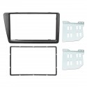 2Din Surround CD Fascia Car Stereo Panel Plate For Honda Civic EP2 EP3 2001-2006 Right Hand Drive