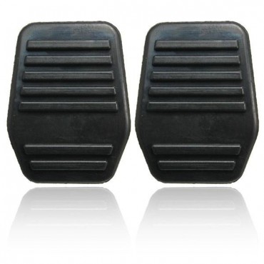 A Pair of Pedal Pads Rubber Cover For Ford Transit MK6 MK7 2000-2014 Black