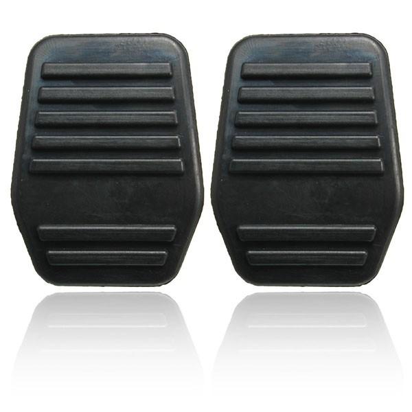 A Pair of Pedal Pads Rubber Cover For Ford Transit MK6 MK7 2000-2014 Black