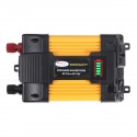 1250W Peak Power Inverter 12V-220V/110V Modified Sine Wave Car Converter with LED Screen Dual USB 8 Safety Protection