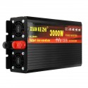 2000W/3000W/4000W Power Inverter Pure Sine Wave Transformer 12V/24V to 220V Auto