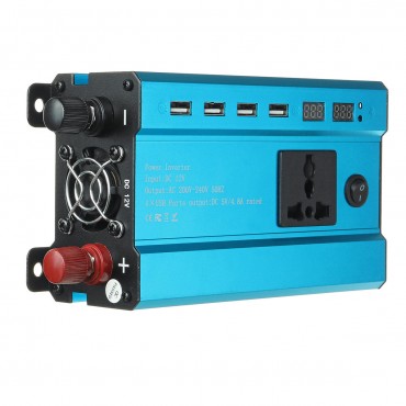 350W/450W/850W Solar Power Inverter DC12V To AC220V Modified Sine Wave Converter for Car Home